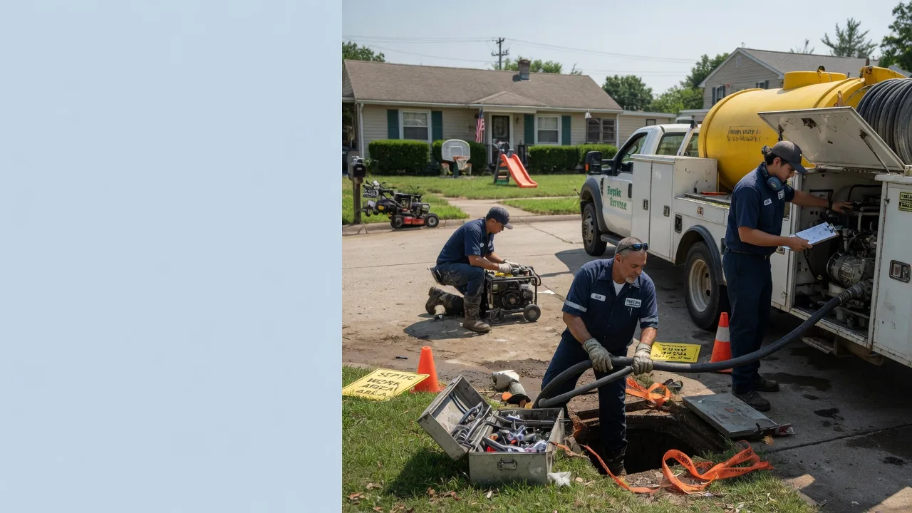Septic Tank Pumping in Iowa Park, TX near me
